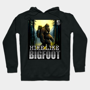 Hike Like Bigfoot Sasquatch Trail Hiking Outdoor Enthusiast 1 Hoodie